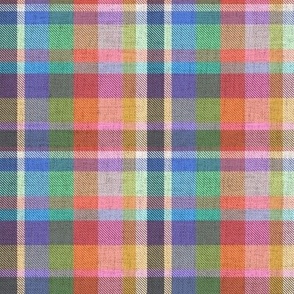 preppy rainbow plaids 1A