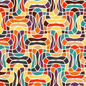 African Colored Mosaic
