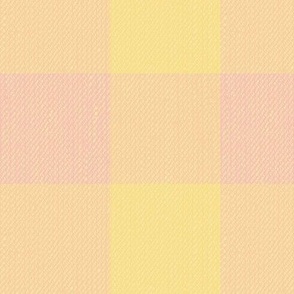 Twill Textured Gingham Check Plaid (3" squares) - Teacup Rose and Honeybee  (TBS197)