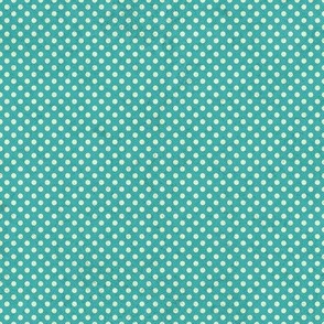 Turquoise Polka Dots