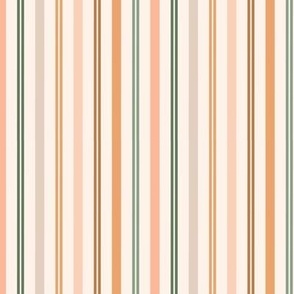 Easter stripes green, pink, grey, brown  4x4