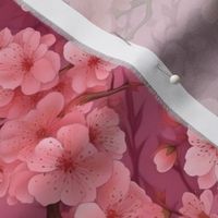 Dreamy Watercolor Cherry Blossoms