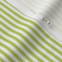 lime green ticking stripes