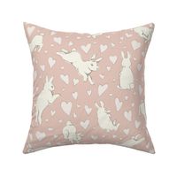 Love Bunnies - Pink - Large Scale