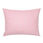 pretty pink ticking stripes