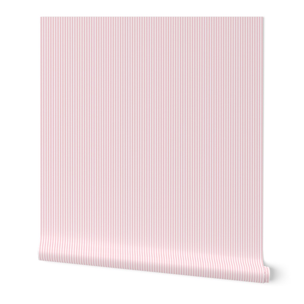 light pink ticking stripes