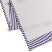 purple ticking stripes