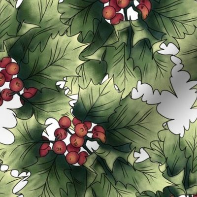 Christmas holly berry
