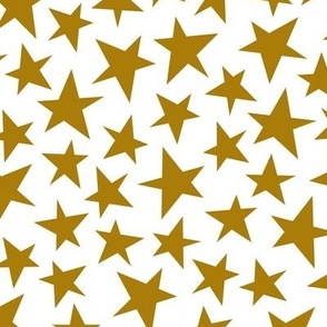 New Year Gold Stars