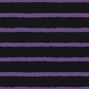 Black and purple inky stripe, gothic, boho, Wednesday Addams inspired, large scale
