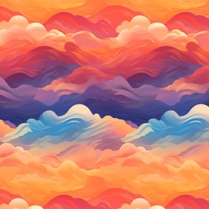 Spectacular Clouds of Color Formations