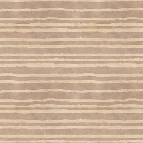 Mudcloth Stripes Earth Tones Horizontal Smaller Scale