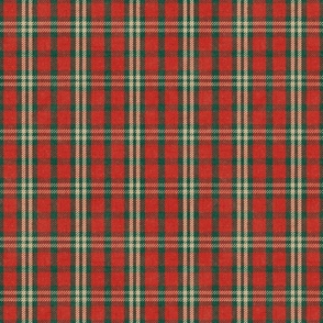 North Country Plaid - large - red, green, and oatmeal 