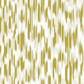 Kiersten Savannah Moss on White Ikat