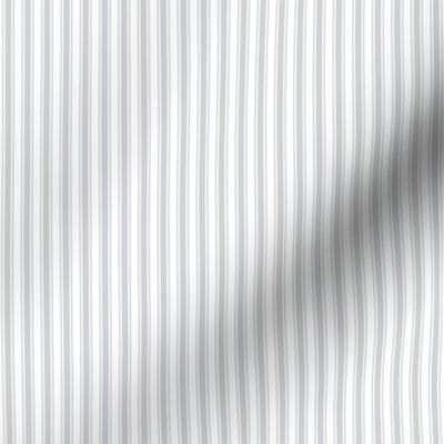 light grey ticking stripes