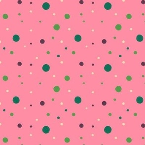 Pinky Green Dots
