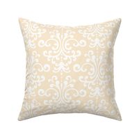 damask lg ivory