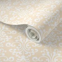 damask lg ivory