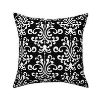 damask lg black and white