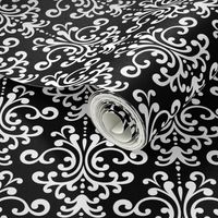 damask lg black and white