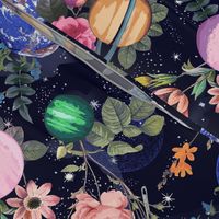 Traveling the floral Universe