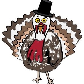 Turkey with Top Hat