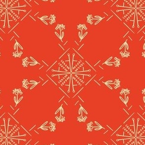 Polish Sisters- red 5.25x5.25