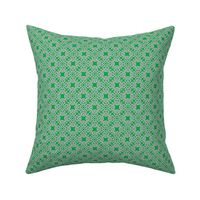 Square Knot Green