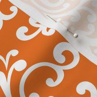 damask lg orange