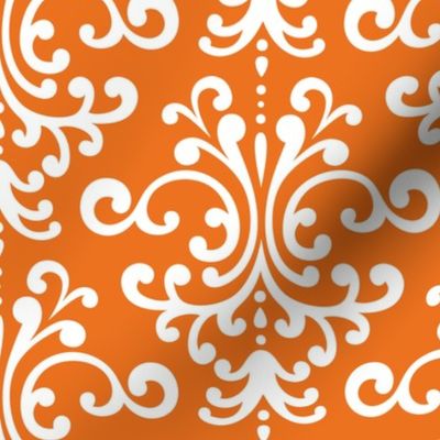 damask lg orange