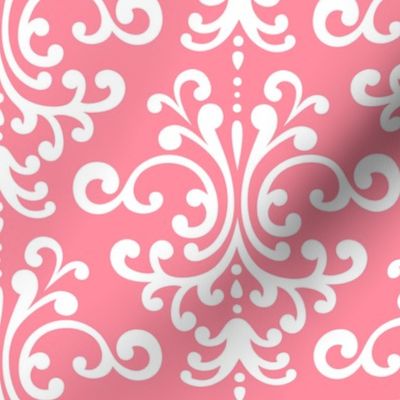 damask lg pretty pink