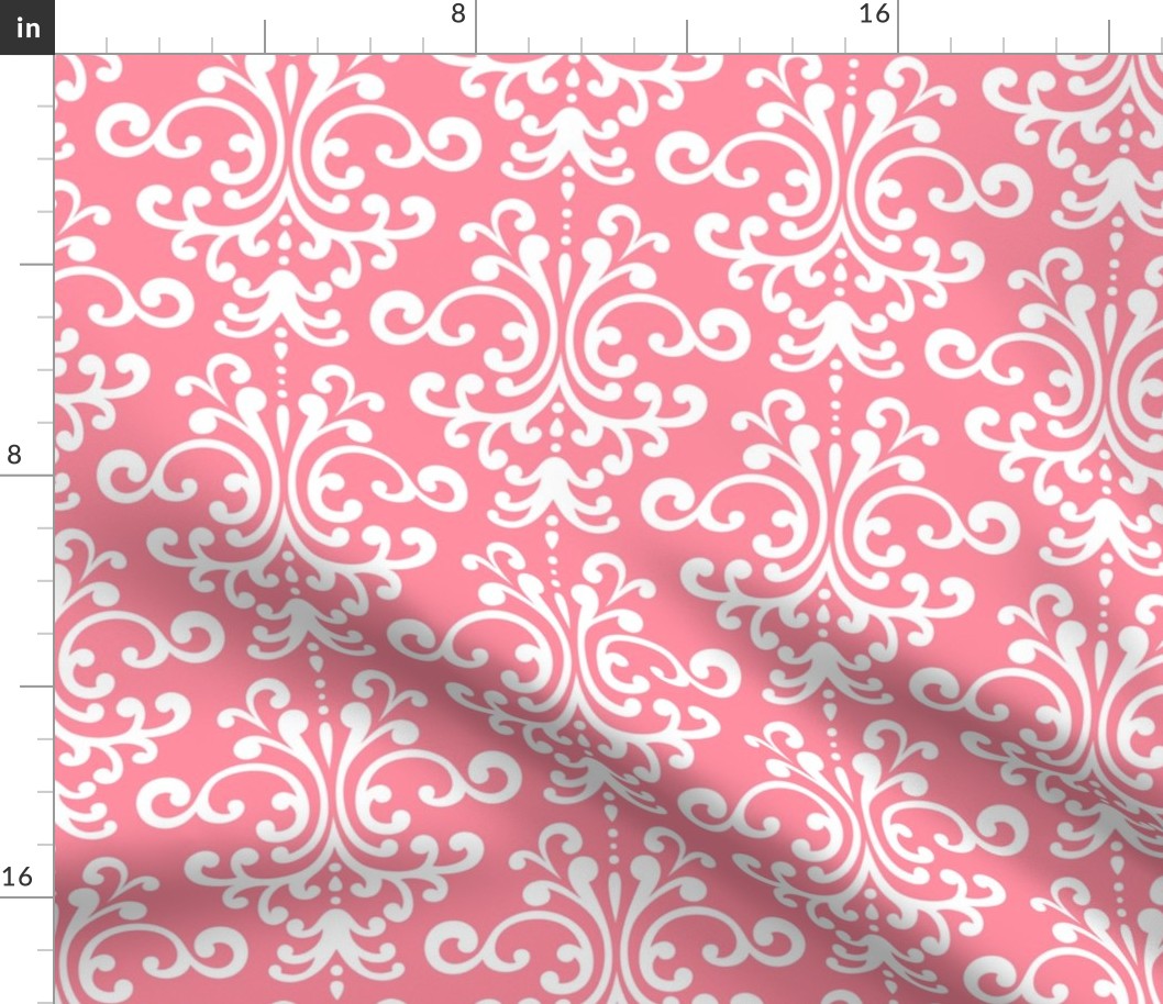 damask lg pretty pink