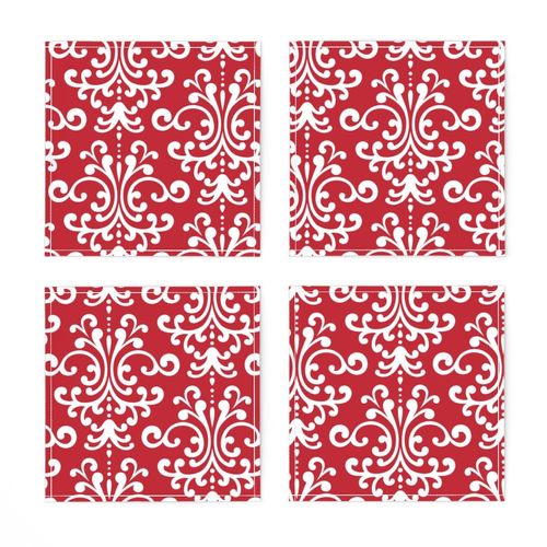 damask lg red