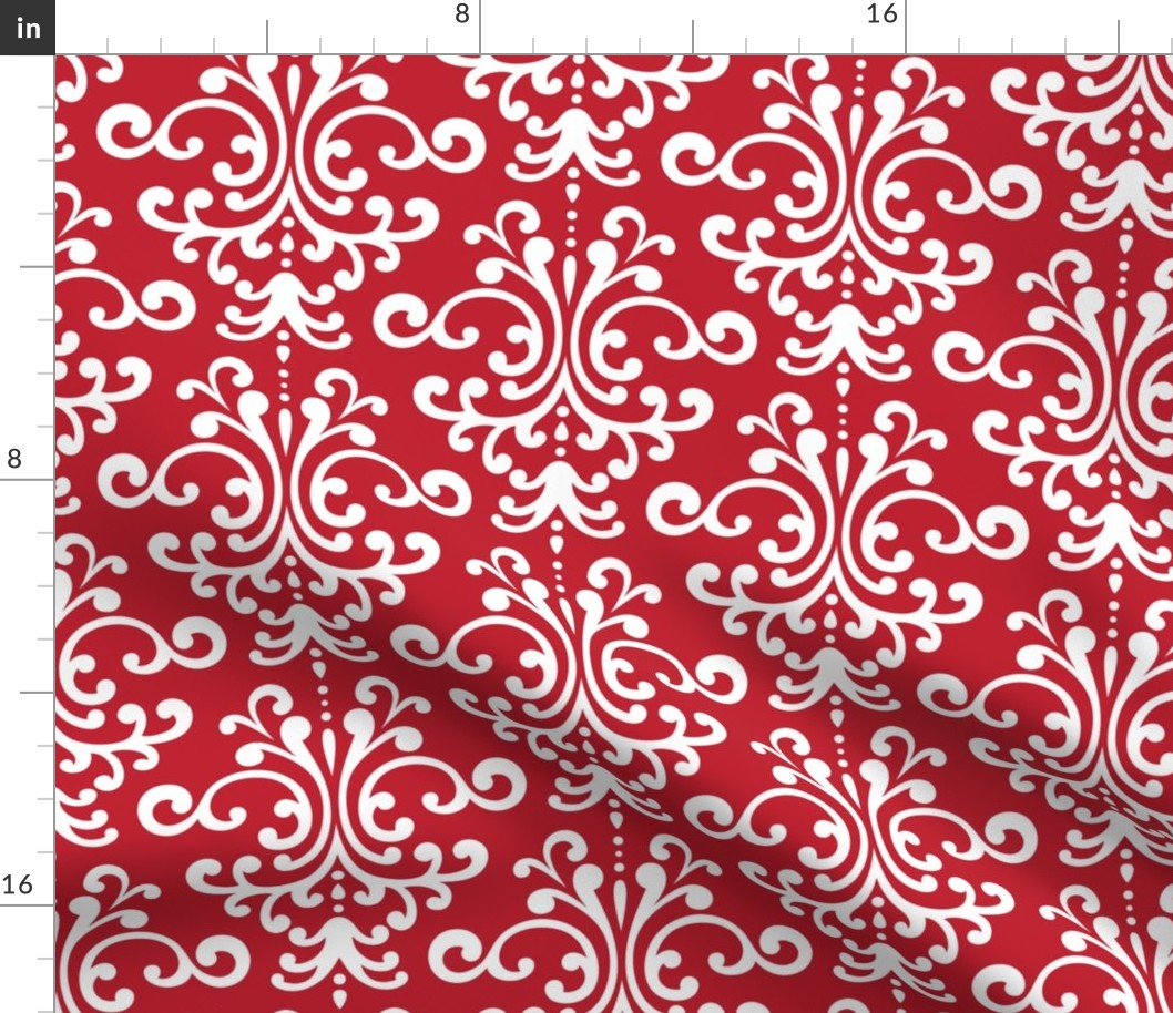 damask lg red