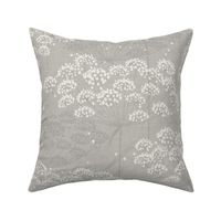 White Lace Flower - neutral