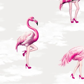 Flamingo Girls in magenta