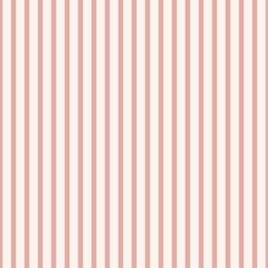Stripes / small scale / beige light pink graphic vertical stripes pattern design geo