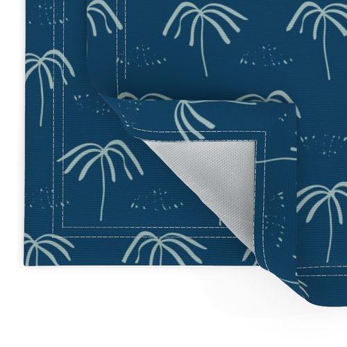 Navy Palm Trees