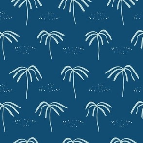 Navy Palm Trees