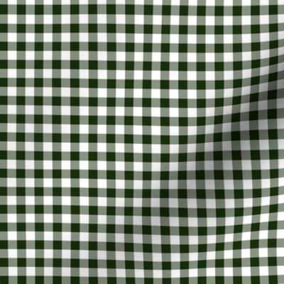 Small Gingham (dark green)