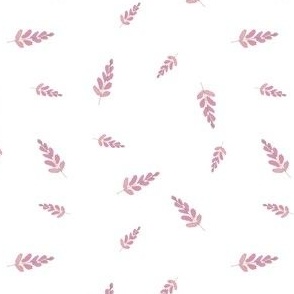 PB pink scattered leaves