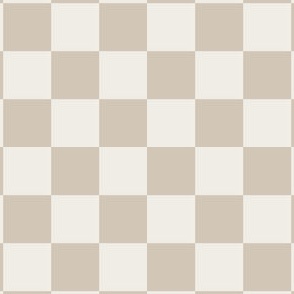checkered brown