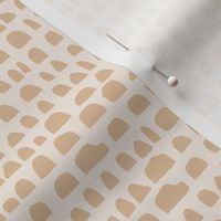 Light Tan Geometric Half Circle Stripe Neutral Small Print Fabric Wallpaper Home Decor