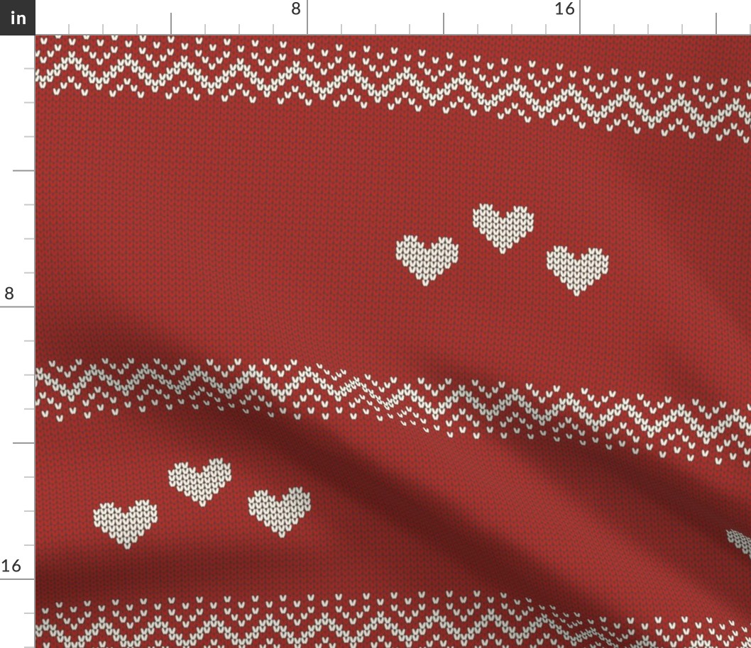 (S) Valentines Knit Jumper Size S