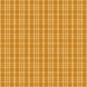 North Country Plaid - large - golden 
