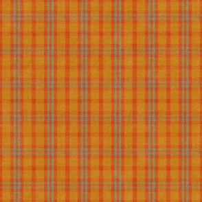 North Country Plaid - large - gold, scarlet, and sage 