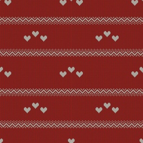 (XS) Valentines Knit Jumper Size XS