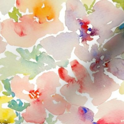 Watercolor Flowers, Spring 2013 Collection, No.1