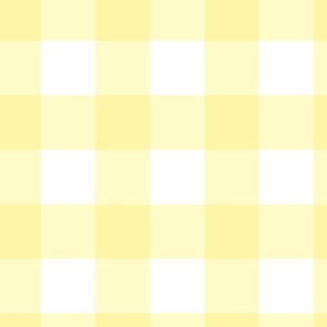 Sunny Day Yellow Gingham 24 x 24