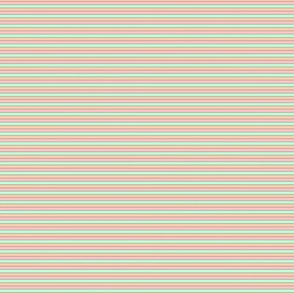(L) Pink, Orange & Green_Eggciting Horizontal Stripe Easter Design with Borders